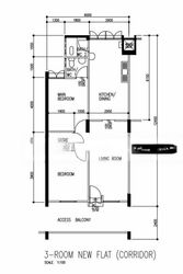 Blk 519 Bedok North Avenue 1 (Bedok), HDB 3 Rooms #497786491